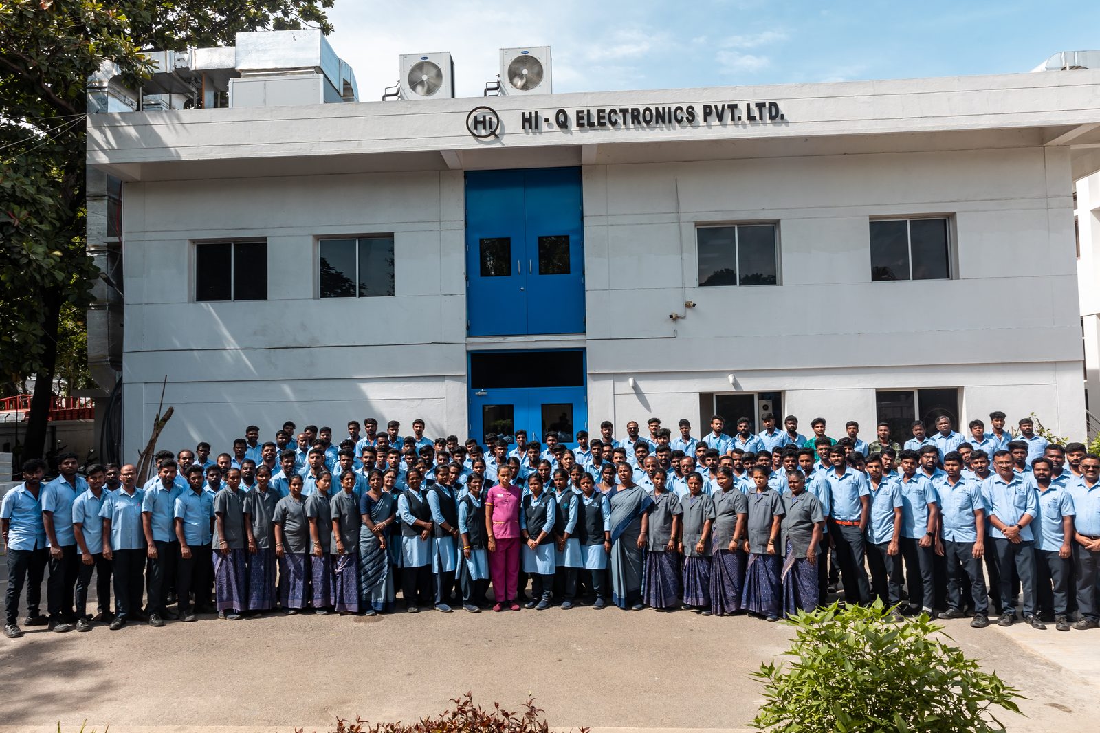 The Hi-Q Electronics team